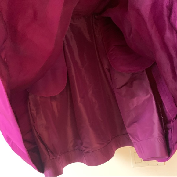 Oscar de la Renta Size 8 Silk Taffeta Party Dress w/ Handmade Flower Detail - Picture 5 of 15